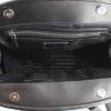 Prada Bauletto Handbag in black leather - Detail D2 thumbnail