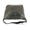 Balenciaga Courrier XL Handbag in anthracite grey leather - 360 Front thumbnail