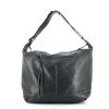 Balenciaga Courrier XL Handbag in anthracite grey leather - 360 thumbnail