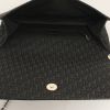 Christian Dior D'Trick in black monogram canvas and black leather - Detail D2 thumbnail