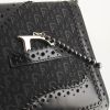 Christian Dior D'Trick in black monogram canvas and black leather - Detail D4 thumbnail