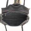 Bolso de mano Celine Vintage en cuero granulado negro - Detail D2 thumbnail