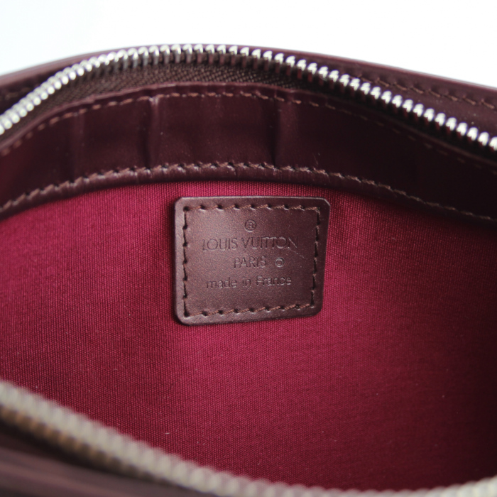 Louis Vuitton sac en cuir mat monogram violet - Detail D3