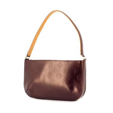 Louis Vuitton handbag in purple matt monogram leather
