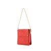 Borsa Louis Vuitton Mott in pelle verniciata monogram rossa e pelle naturale - 00pp thumbnail