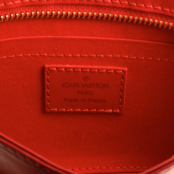 Borsa/pochette in pelle Epi rossa - Detail D3