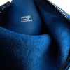 Bolso de mano pequeño en cuero taurillon clémence azul - Detail D3 thumbnail