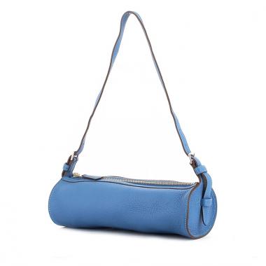 Bolso de mano pequeño en cuero taurillon clémence azul