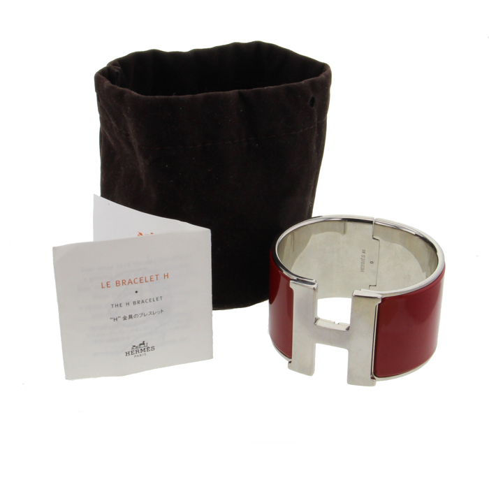 Bracciale Hermes Clic Clac in palladio