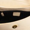 Christian Dior handbag in beige canvas and python - Detail D3 thumbnail