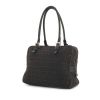 Fendi Bag in monogram canvas and brown leather - 00pp thumbnail