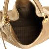 Louis Vuitton small model handbag in taupe monogram leather - Detail D4 thumbnail
