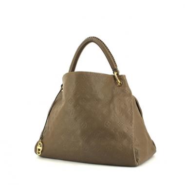 Borsa Louis Vuitton modello piccolo in pelle monogram color talpa