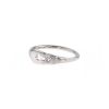 Dinh Van white gold and diamond Serrure small model ring - 00pp thumbnail