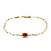 Dinh Van yellow gold and cornelian Impressions bracelet - 00pp thumbnail
