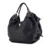 Handbag in black mahina leather - 00pp thumbnail