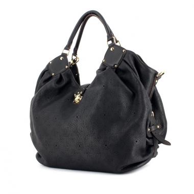 Borsa in pelle Mahina nera