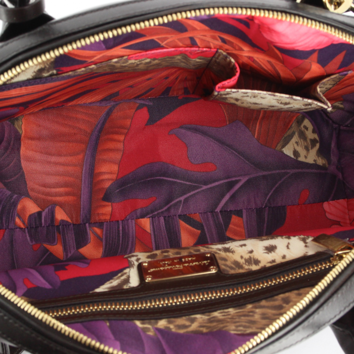 Salvatore Ferragamo sac en cuir marron  - Detail D3