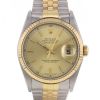 Reloj de pulsera Rolex Oyster Perpetual Date de oro y acero - 00pp thumbnail