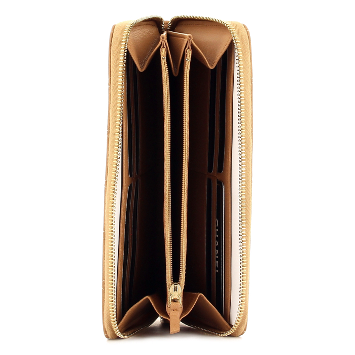 Portafogli in pelle trapuntata gold - Detail D1