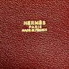 Bolso de mano Hermes Iledeshiki en cuero negro y rojo - Detail D3 thumbnail