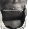 Hermès handbag in black leather by Martin Margiela - Detail D2 thumbnail