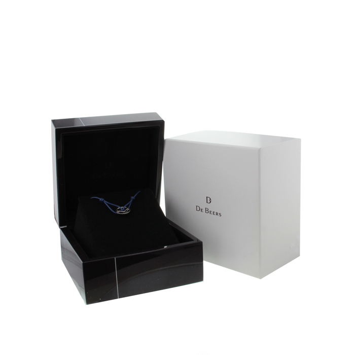 Brazalete De Beers Lucky Shooting Star en oro blanco y diamantes