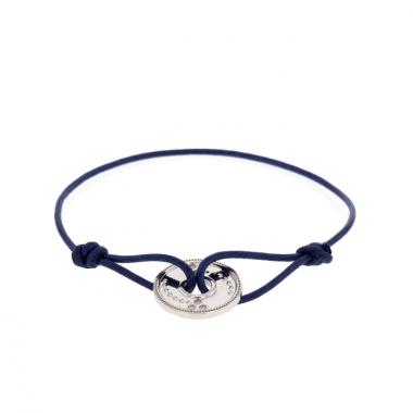 De Beer white gold and diamonds Lucky Shooting Star bracelet