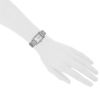 Reloj de pulsera para mujer Baume &amp; Mercier Hampton de acero - Detail D1 thumbnail