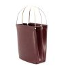 Cartier Trinity handbag in burgundy leather - Detail D4 thumbnail