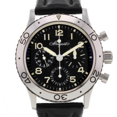 Breguet Type XX in stainless steel Ref : 3800 Circa 2000 