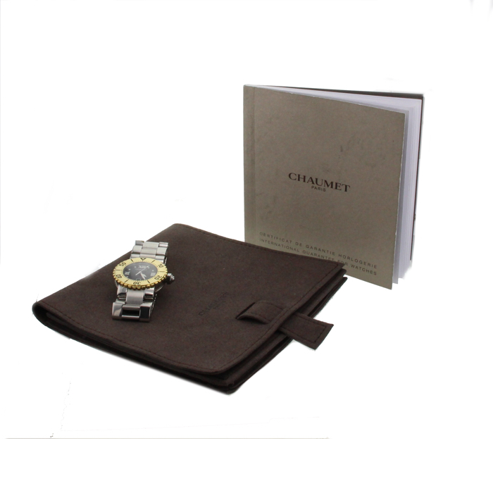 Montre Chaumet Class'one en acier et or jaune Vers 2000