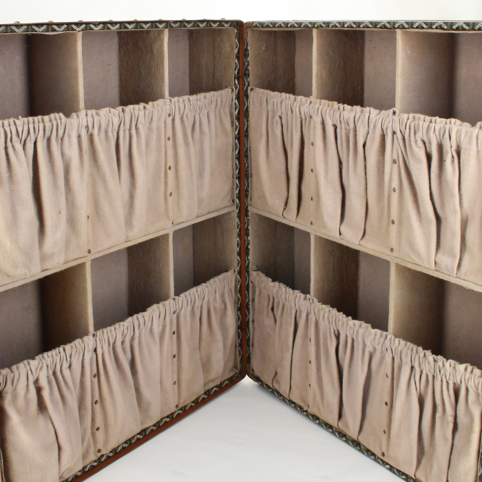 Bauletto in tela siglata nera - Detail D3