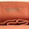 Chanel East West handbag in pink canvas and white patent leather - Detail D3 thumbnail