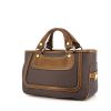 Bag in brown canvas and brown leather - 00pp thumbnail