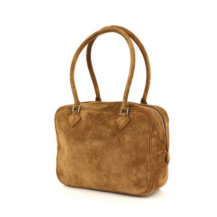 Hermes discount suede bag