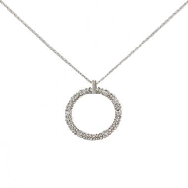 Collier Mauboussin Le Premier Jour en or blanc et diamants