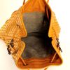 Bottega Veneta handbag in gold leather with flower pattern - Detail D2 thumbnail