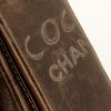 Bolso de mano Chanel Éditions Limitées en cuero marrón - Detail D4 thumbnail