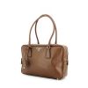 Handbag in brown leather - 00pp thumbnail