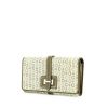 Celine Vintage Wallet in beige monogram canvas and khaki leather - 00pp thumbnail