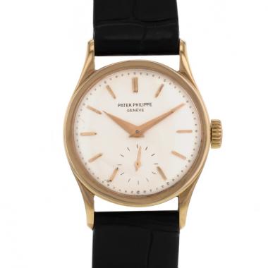 Reloj Patek Philippe Calatrava de oro rosa Circa  1960