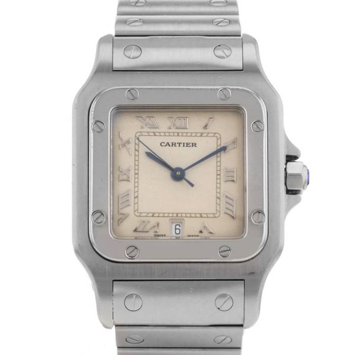 Cartier Santos Galb e Wrist Watch 291444 Collector Square