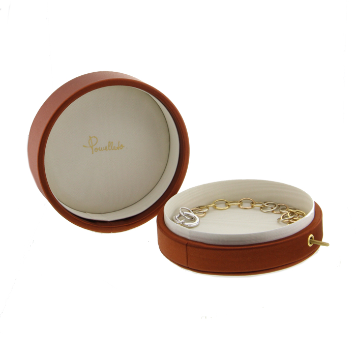 Collier Pomellato Lucciole en or blanc,  or rose et or jaune - Detail D2