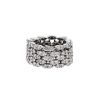 Mauboussin Je Le Veux large model ring in white gold and in diamonds - 00pp thumbnail