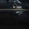 Shopping bag in blue monogram patent leather - Detail D3 thumbnail