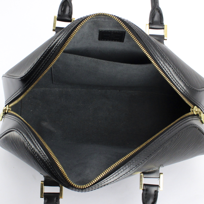 Borsa Louis Vuitton Jasmin in pelle Epi nera - Detail D2