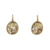 Pomellato Arabesques earrings in pink gold and quartz - 00pp thumbnail