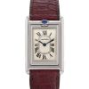 Cartier Tank Basculante  thin in stainless steel Ref :  2386 Circa  2000 - 00pp thumbnail