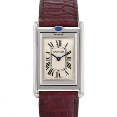 Montre Cartier Tank Basculante  fin en acier Ref :  2386 Vers  2000